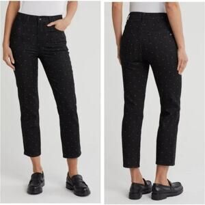 Rag & Bone NWT Fern High Rise Polka Dot Size 25